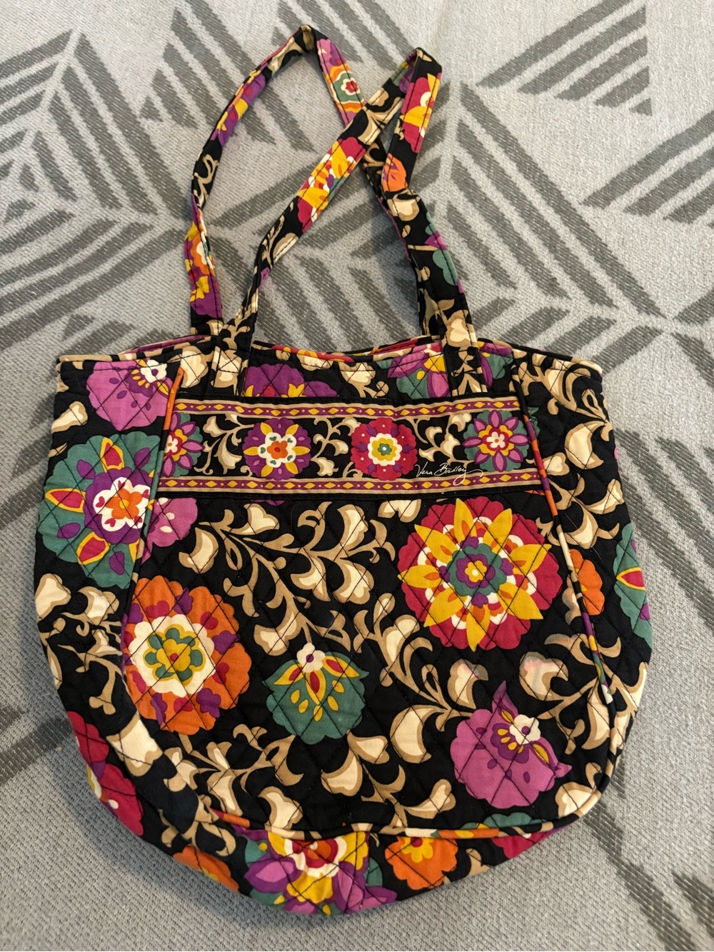 Vera Bradley Suzani 2 Pocket Purse